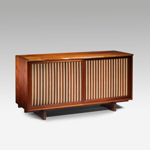 George Nakashima Double Sliding Door Cabinet