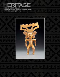 November 6 Ethnographic Art American Indian, Pre-Columbian and Tribal Art Signature?? Auction