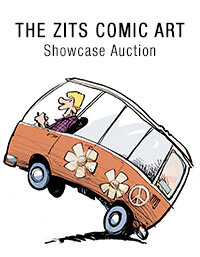 October 30 The Zits Comic Art Showcase Auction