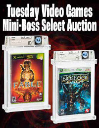 October 28 Tuesday Video Games Mini-Boss Select Auction