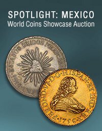 October 27 Spotlight: Mexico World Coins Showcase Auction