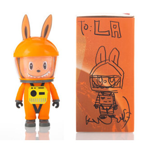 Labubu X Kasing Lung Labubu Astronaut (Oranje), 2019