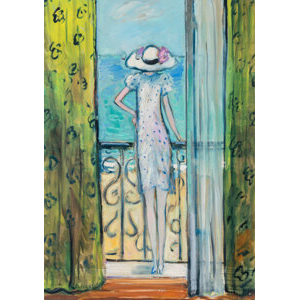 Jean-Pierre Cassigneul (French, b. 1935) Devant la fenêtre, 1972