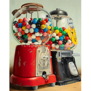 Charles Bell (1935-1995) Gum Ball I, 1971