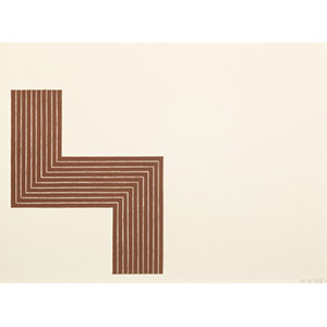 Frank Stella (1936-2024) Ophir, from Copper, 1970