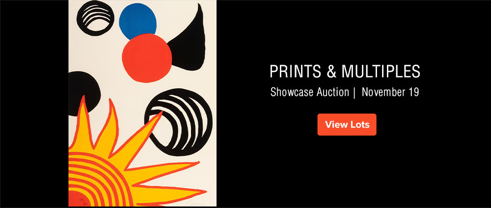 November 19 Prints & Multiples Showcase Auction