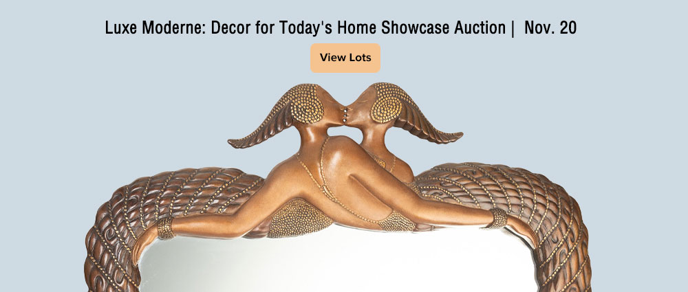 November 20 Luxe Moderne: Decor for Today's Home Showcase Auction