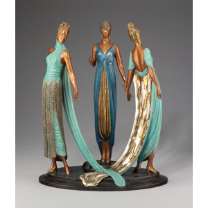 Erté (Romain de Tirtoff) Three Graces, 1987