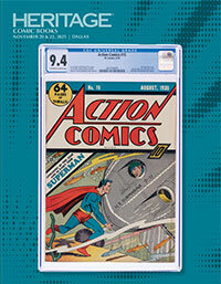 November 20 - 22 Comic Books Signature?? Auction