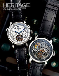 November 20 Watches & Fine Timepieces Signature?? Auction