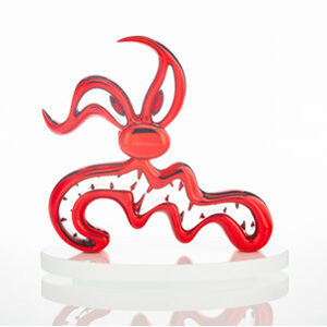 Kenny Scharf (b. 1958) Scary Guy (Red), 2022