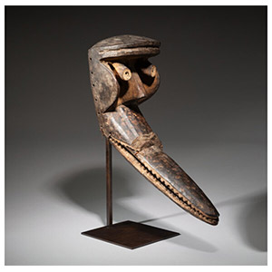 A Dan or Guere/We Kaogle Mask with Articulated Beak