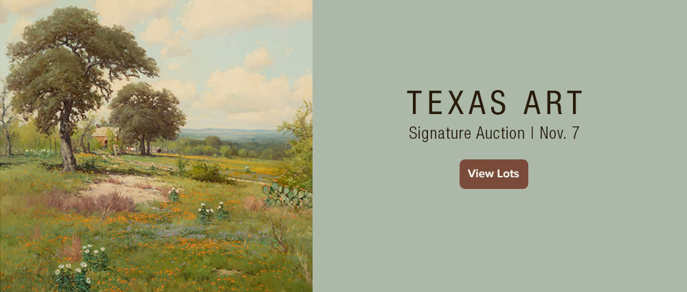 November 7 Texas Art Signature?? Auction