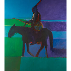 John Nieto (American, 1936-2018) Hunting Alone, 1978