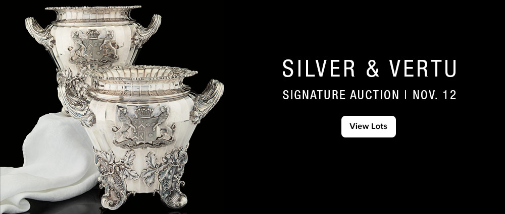 November 12 Fine Silver & Objects of Vertu Signature?? Auction