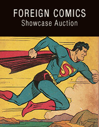 November 13 Foreign Comics Showcase Auction