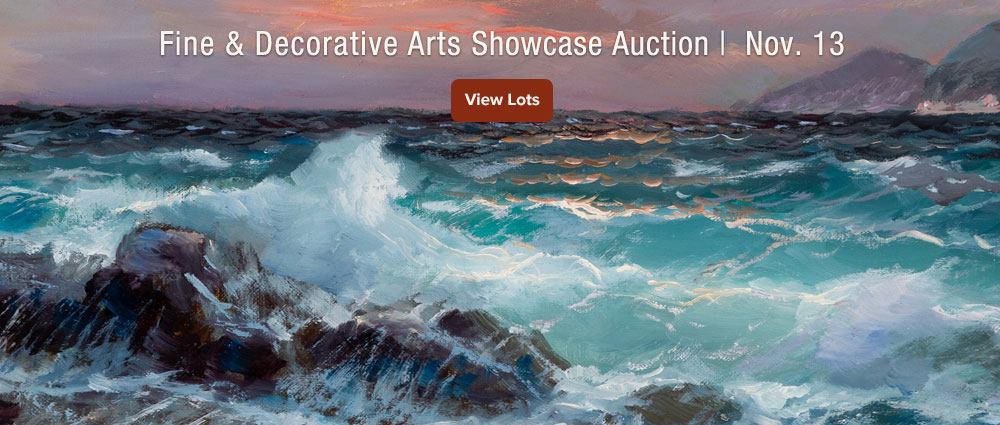 November 13 Fine & Decorative Arts Showcase Auction