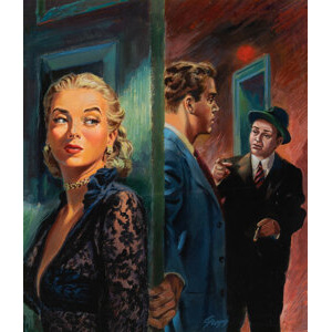 Gerald B. Gregg (American, 1907-1985) Double Indemnity paperback cover, 1950
