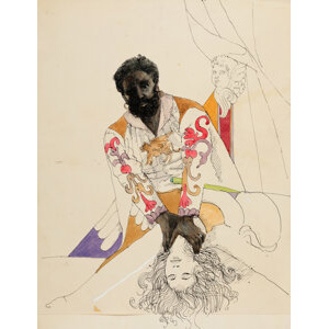 Milton Glaser (American, 1929-2020) Othello paperback cover, 1963