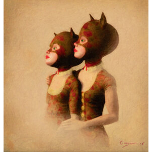 Ray Caesar (b. 1958) Wallflower Study 2, 2008