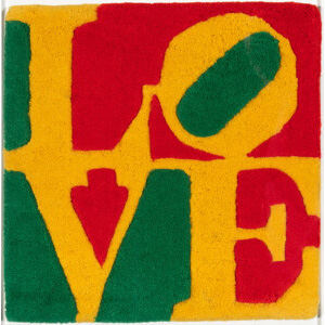 Robert Indiana (1928-2018) Summer LOVE (rug), 2006