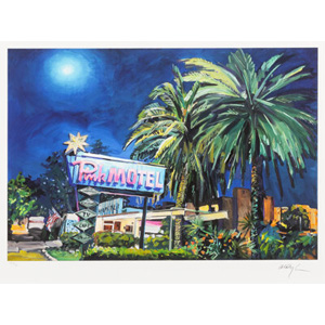 Bob Dylan (b. 1941) Pink Motel, from The Beaten Path, 2023