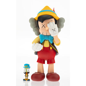 KAWS X Disney Pinocchio & Jiminy Cricket, 2010