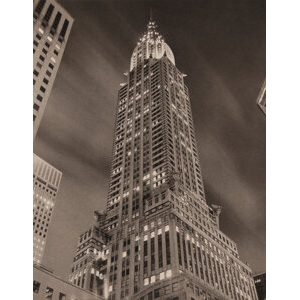 Tom Baril (American, b. 1952) Moonlight Syncopations, Chrysler Building, 1997