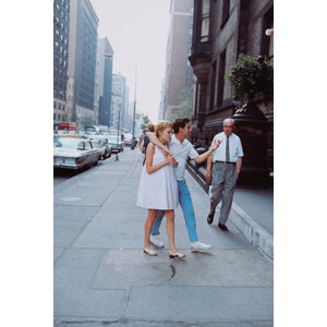 Hatami (Iranian, 1928-2017) Mia Farrow and John Cassavetes on the set of Rosemary's Baby, 1968