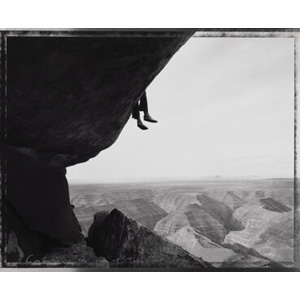 Mark Klett (American, b. 1952) Contemplating the View at Muley Point, Utah, 1994