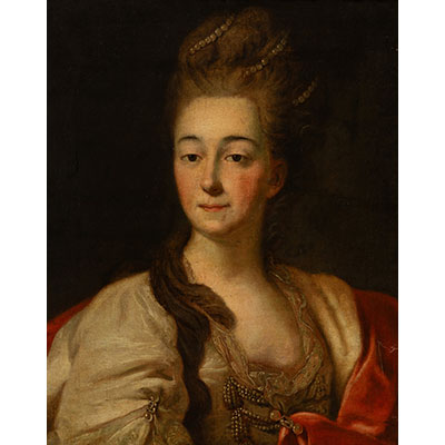 Portrait of Mavra Borisovna Strugovshchikova Attributed to Dmitry Levitsky