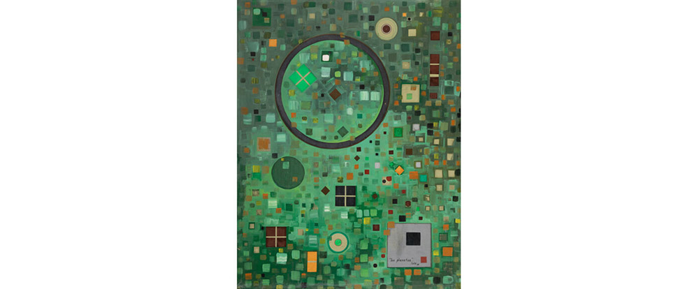 Dolores Soldevilla. Los Planetas No.5 (from Cartas Celestes series), 1959