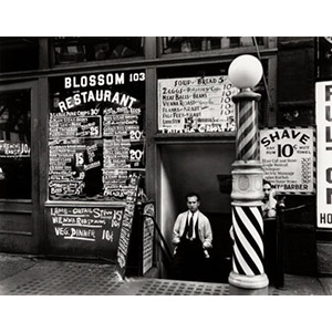 Berenice Abbott (American, 1898-1991) Blossom Restaurant, 103 Bowery Between Grand and Hester Streets, October 24, 1935