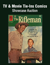 January 15 TV & Movie Tie-Ins Comics Showcase Auction