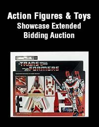 January 18 Action Figures & Toys Showcase Extended Bidding Auction