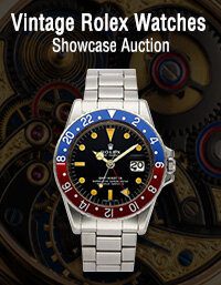 January 19 Vintage Rolex Watches Showcase Auction