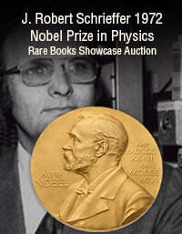 January 9 J. Robert Schrieffer 1972 Nobel Prize in Physics Books Showcase Auction