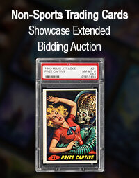January 15 Non-Sports Trading Cards Showcase Extended Bidding Auction