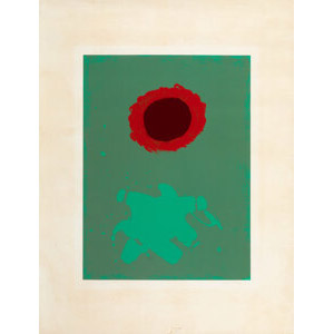 Adolph Gottlieb (1903-1974) Chrome Green, 1972