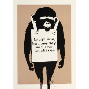 Banksy (b. 1974) Laugh Now, 2017
