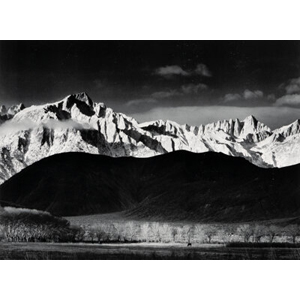 Ansel Adams (American, 1902-1984) Winter Sunrise, Sierra Nevada, from Lone Pine, California, 1944