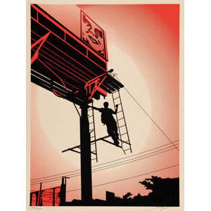 Shepard Fairey (b. 1970) Bayshore Billboard, 2011
