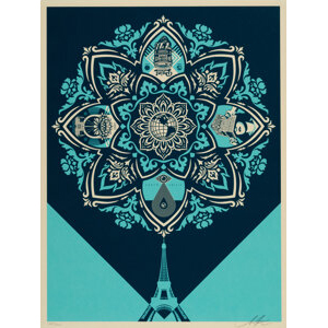 Shepard Fairey (b. 1970) A Delicate Balance, 2015