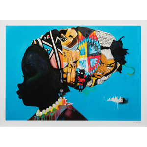 Hebru Brantley (b. 1981) Darker Than The Color Of My True Love's Hair, 2018