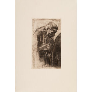 Käthe Kollwitz (1867-1945) The Griever, 1919