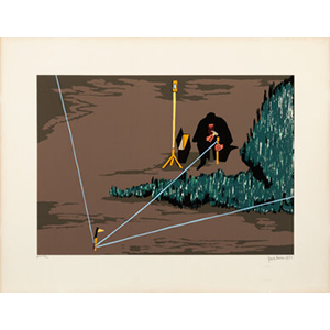 Jacob Lawrence (1917-2000) No. 3, from The Legend of John Brown, 1977