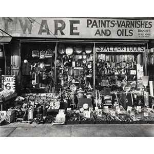 Berenice Abbott (1898-1991) Hardware Store, 1938