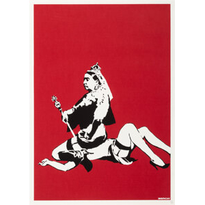 Banksy (b. 1974) Queen Victoria, 2003