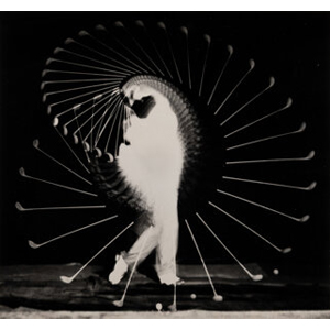 Dr. Harold Eugene Edgerton (American, 1903-1990) Dennis Shute, Multiflash, 1938