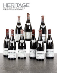 February 20 Fine & Rare Wine Signature Auction - Beverly Hills